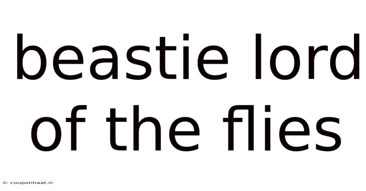 Beastie Lord Of The Flies
