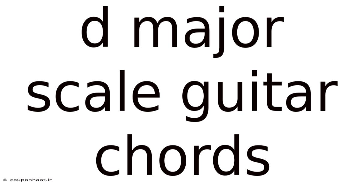 D Major Scale Guitar Chords
