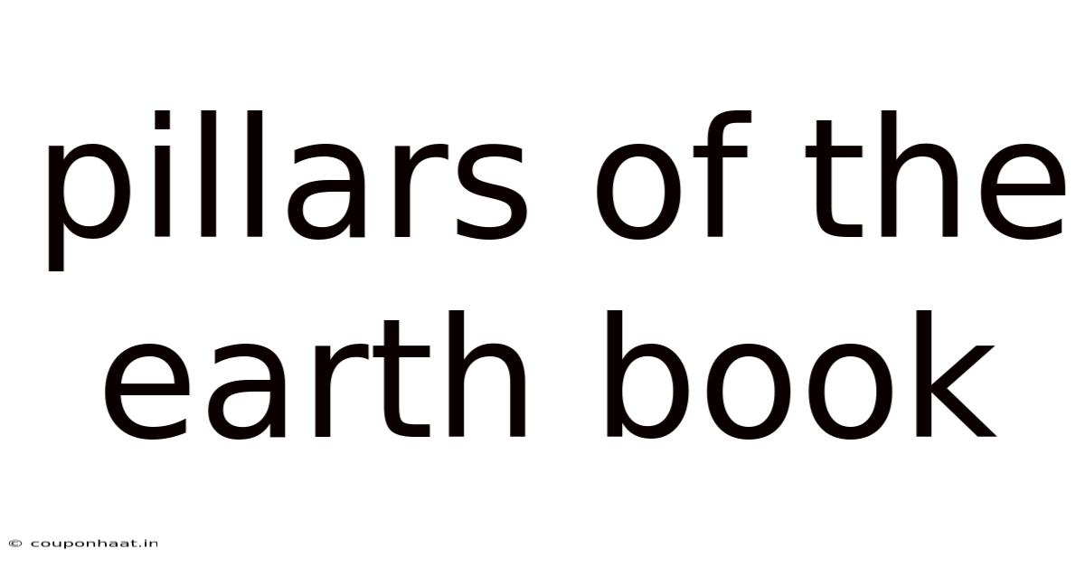 Pillars Of The Earth Book