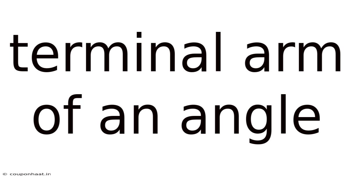 Terminal Arm Of An Angle