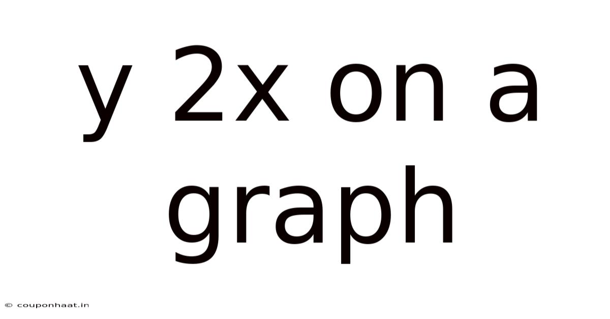 Y 2x On A Graph